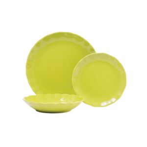 DINNER 18PCS SET BERGAMA GREEN DINNER 18PCS SET BERGAMA GREEN